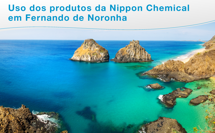 Uso dos produtos da Nippon Chemical em Fernando de Noronha